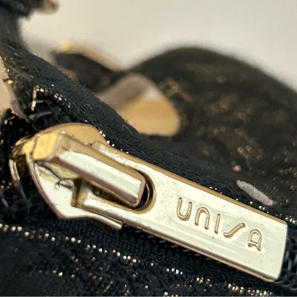 Unisa Black Lace Women's Heels - Picture 6 of 7